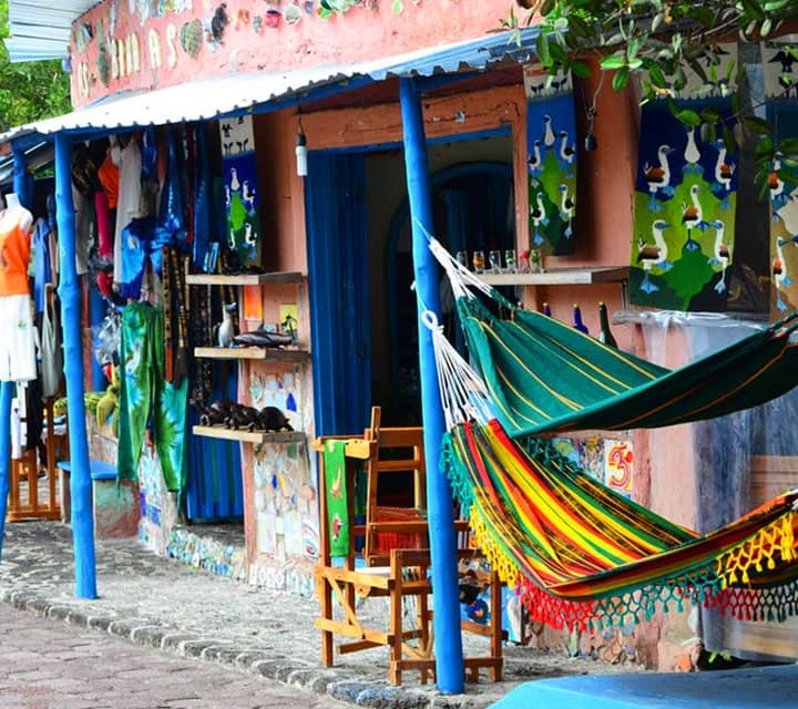 Internet cafe in Galapagos