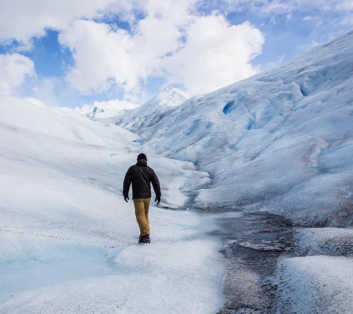 Ice trekking in Patagonia