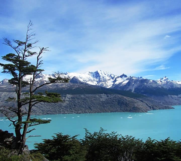 Deepest lake in the Americas, Lake Ohiggins in Patagonia