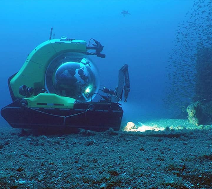 Underwater expedition exploring Galapagos marine life
