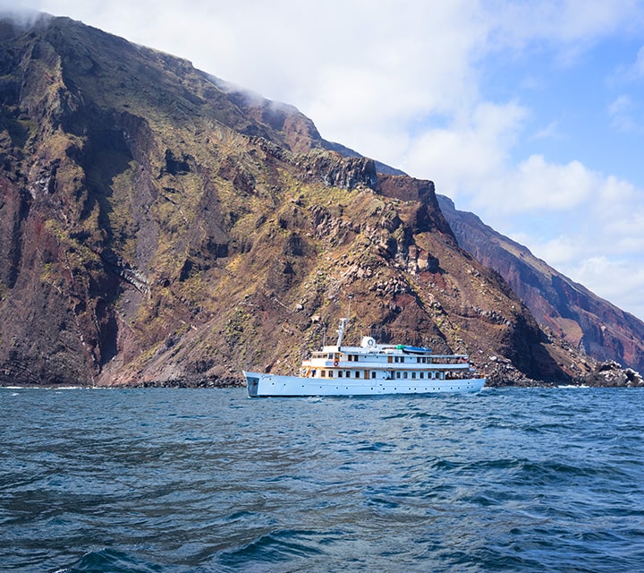 Grace Yacht exploring Galapagos Islands year-round
