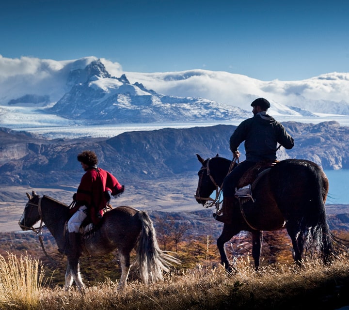 Horseback riding with Gauchos in Patagonia