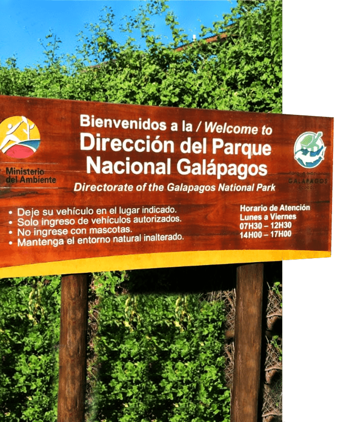Bienvenidos a la / Welcome to Nacional Galapagos