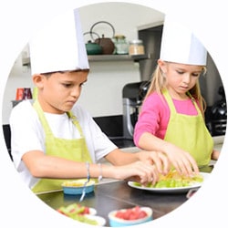 Kid-friendly cruise cooking classes