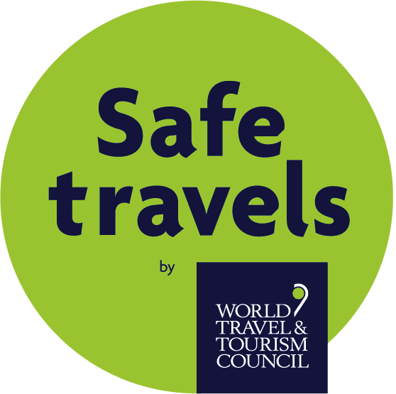 Safe Travels Badge by World Travel & Tourism Council
