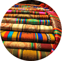 Explore a traditional Andean market