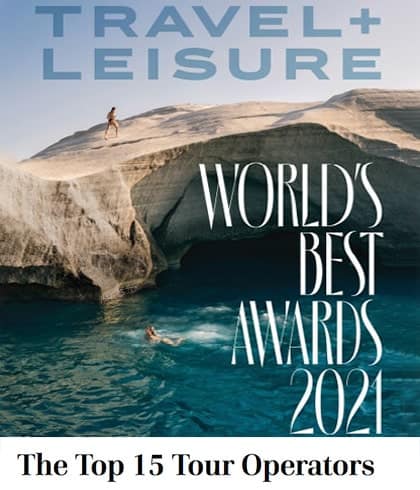 Travel+Leisure orld's Best Awards 2021: The Top 15 Tour Operators