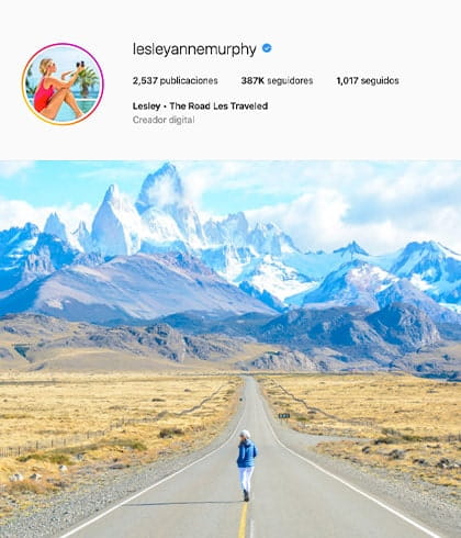Lesley Murphy visits Patagonia in March/April 2022