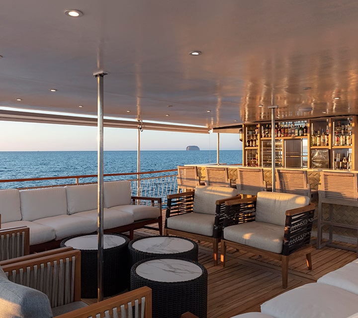 Grace Yacht updated deck and bar