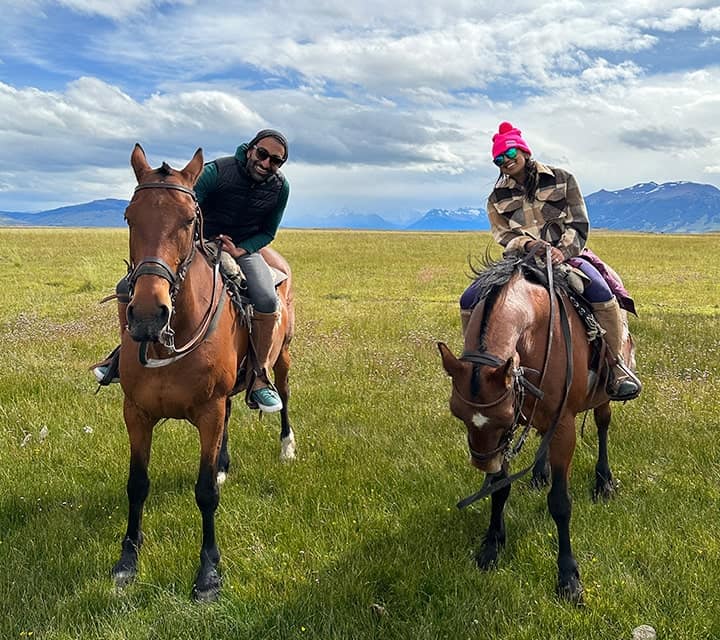 Patagonia honeymoon horseback riding