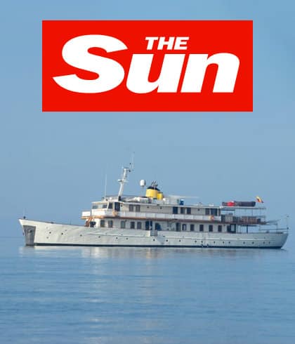 The Sun UK - Grace Kelly's Honeymoon Yacht Fit for a Princess